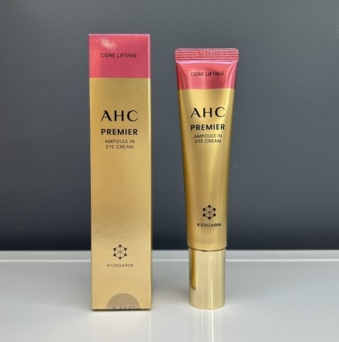 韓國 AHC 十二代眼霜40ml-大馬士革粉