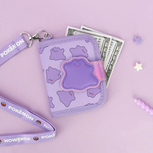 韓國winghouse BC 寶可夢2 層項鍊皮夾