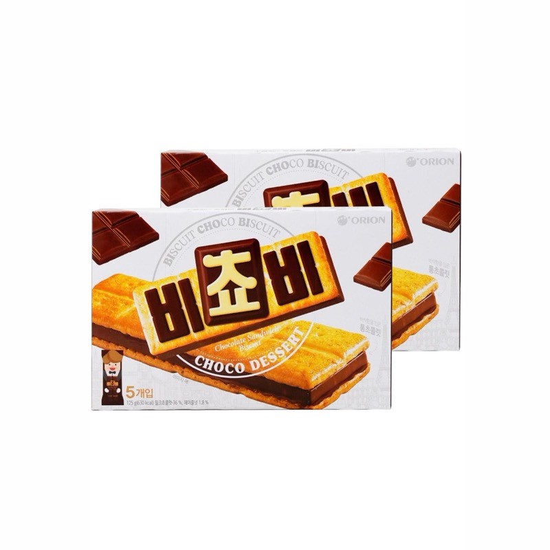 韓國ORION 好麗友 巧克力夾心餅乾 5入裝125g