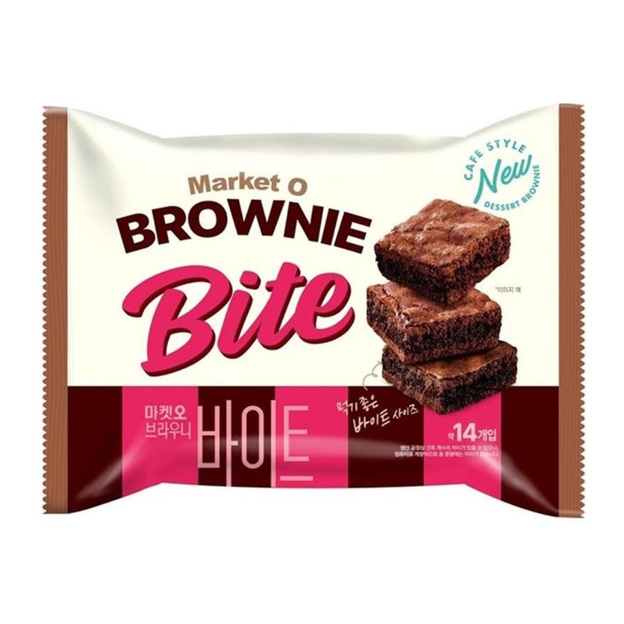韓國 Orion Market O bite 巧克力風味布朗尼 bite版 240g