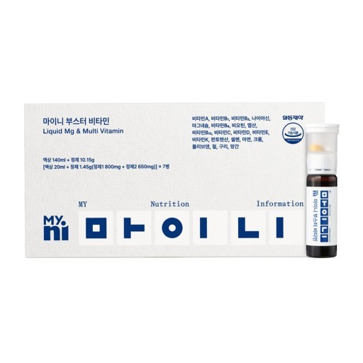 韓國MYNI日東微量增強維生素組合7瓶?