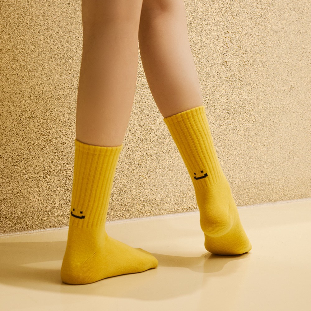 韓國[比亞里茨] 大笑臉襪子 「一組10雙」