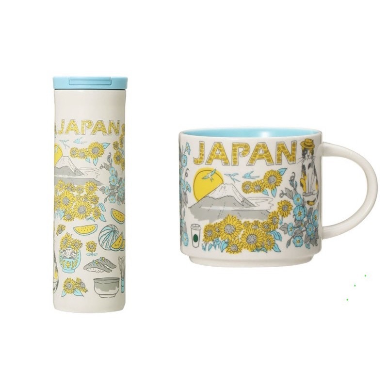 日本🇯🇵星巴克雙美景 富士山&向日葵🌻限定系列 swha