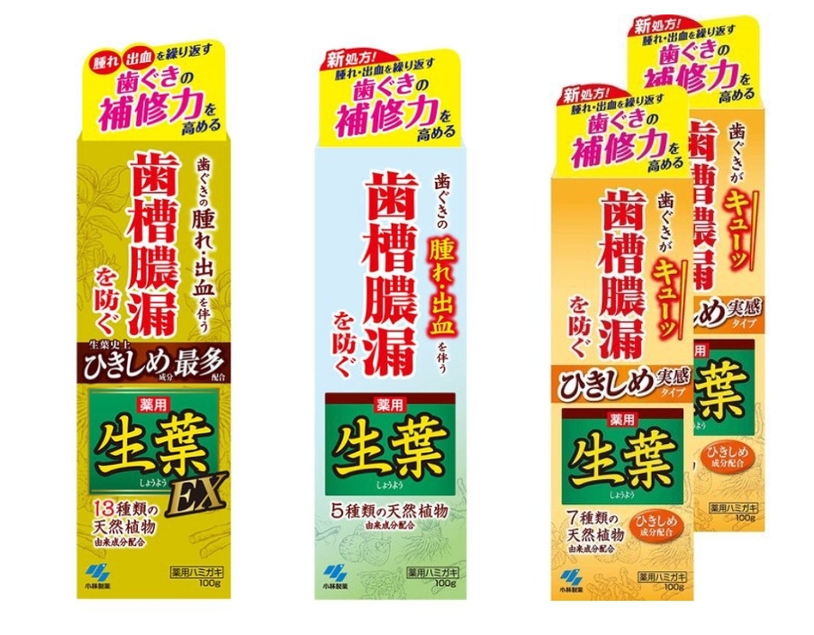 日本小林製藥 天然草本護齦牙膏
