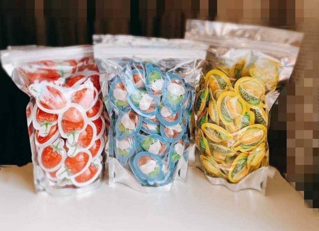 泰國3D造型熱帶水果軟糖360g