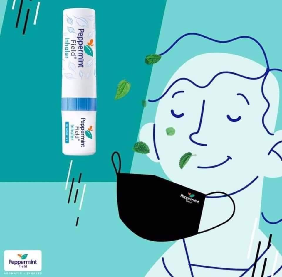 泰國花香薄荷鼻通棒(隨機色) [一組6支]