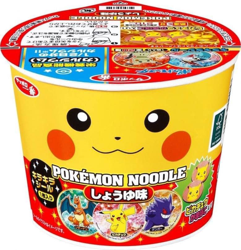 日本??好市多Pokémon寶可夢25週年紀念泡麵12食