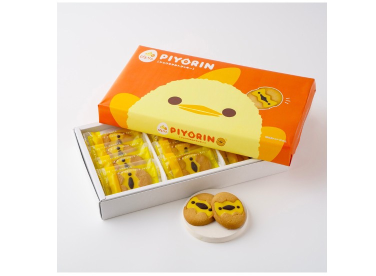 日本Piyorin小雞造型巧克力塔餅12入