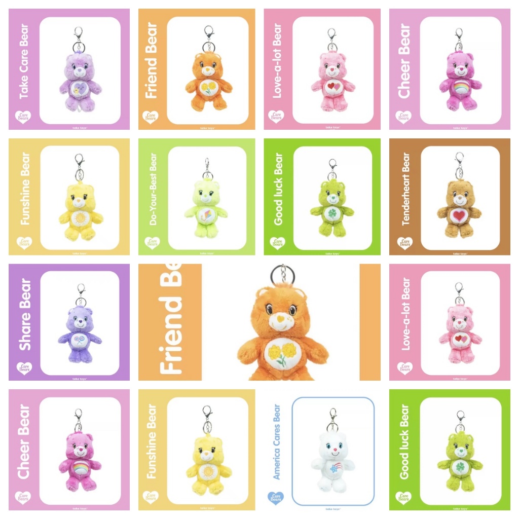泰國Care Bears吊飾玩偶