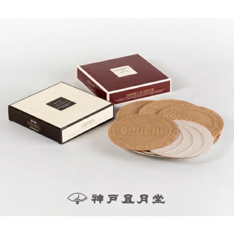 日本🇯🇵神戶風月堂大片法蘭酥 6入紙盒裝（經典系列）