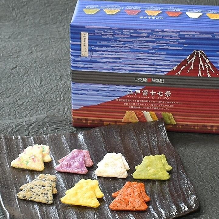 日本橋錦豐琳江戶富士七景仙貝21入