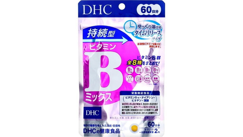 日本DHC 持續型維他命B群(60日份）