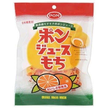 日本POM 橘香果汁麻糬112g