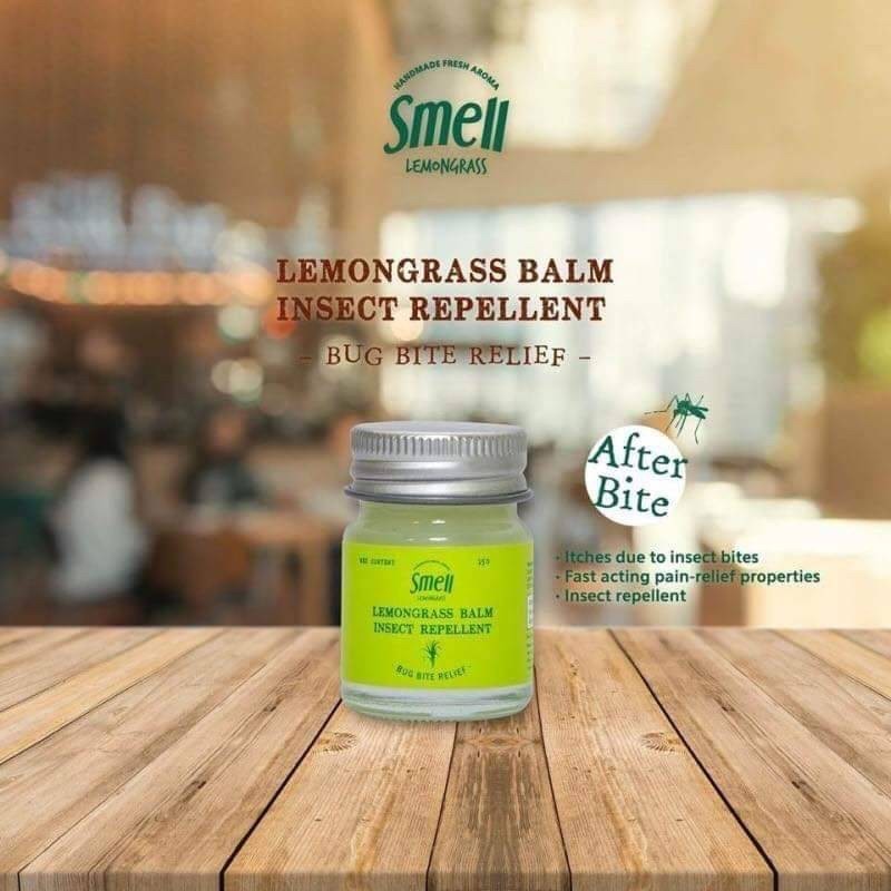 泰國Smell Lemongrass 無毒檸檬草香驅蚊膏