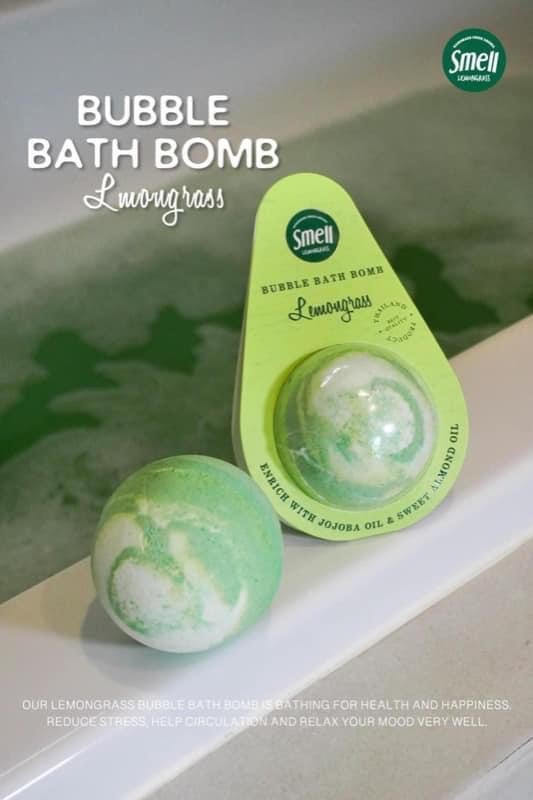 泰國??Smell Lemongrass Bubble Bath Bomb 檸檬草沐浴球-150g