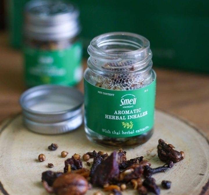 泰國?? Smell提神舒緩天然芳療罐 10g