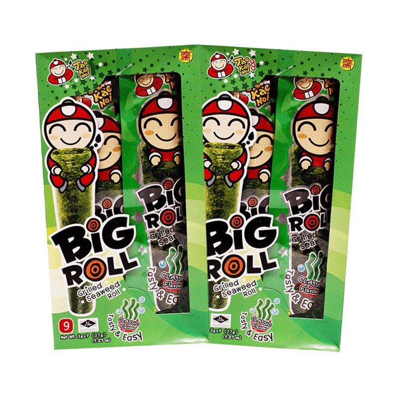 泰國??小老闆 海苔棒棒捲9入(盒裝)