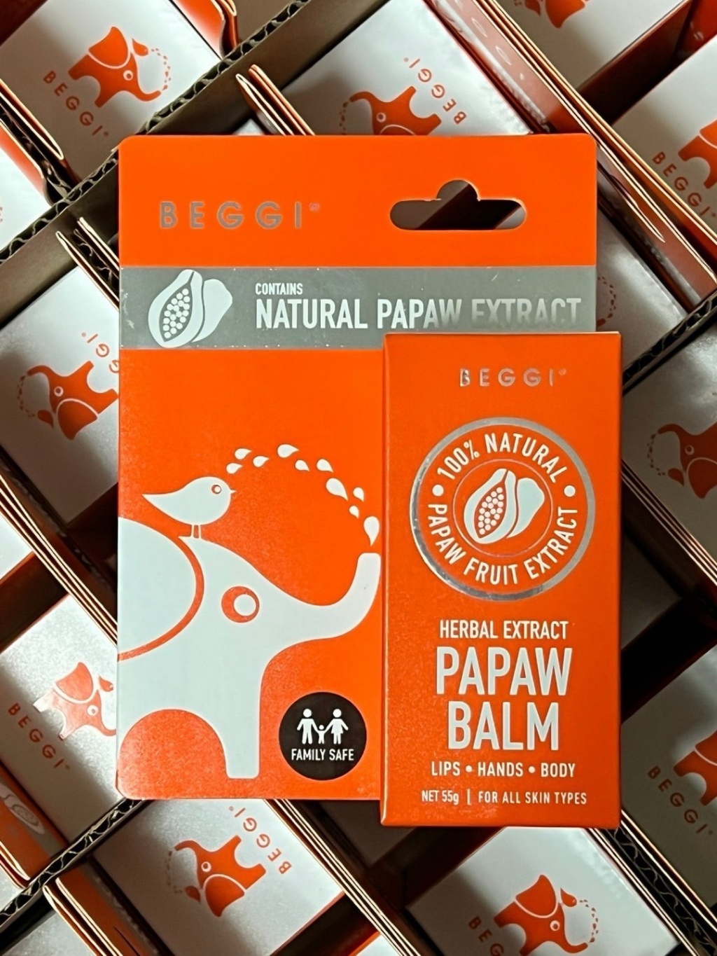 紐西蘭 Beggi 萬用木瓜棒 55g