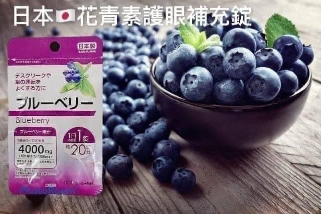 日本製 藍莓護眼精華錠 20日分