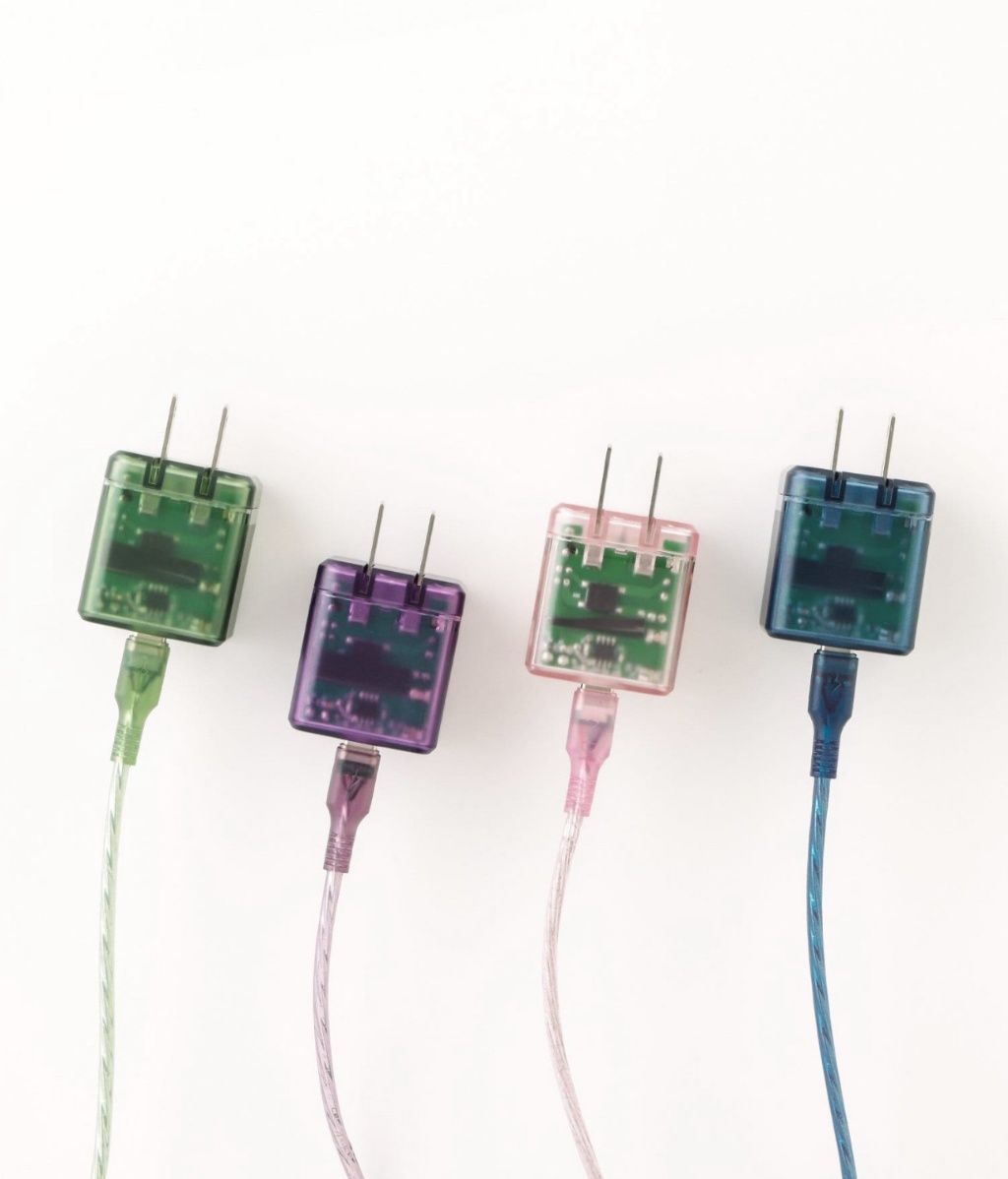 日本TYPE-C 60W PD 透明果凍充電線