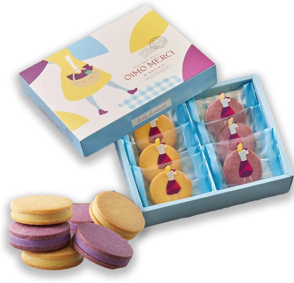 日本OIMO MERCI 紅薯夾心餅乾