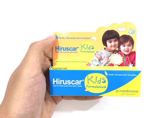 泰國??hiruscar for kids喜能復兒童專用燕麥配方修護凝膠10g