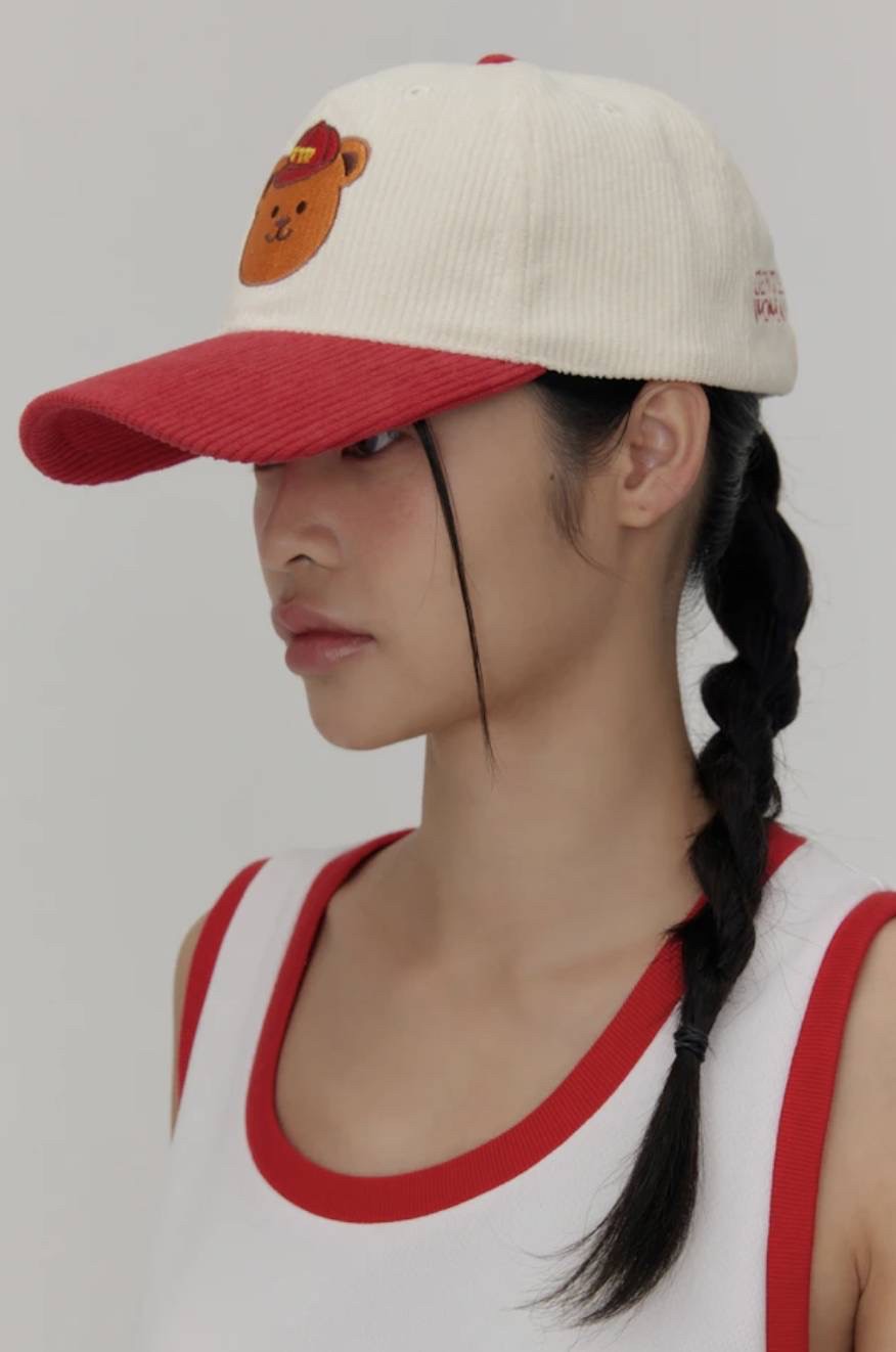 泰國??Gentle Woman 小熊棒球帽