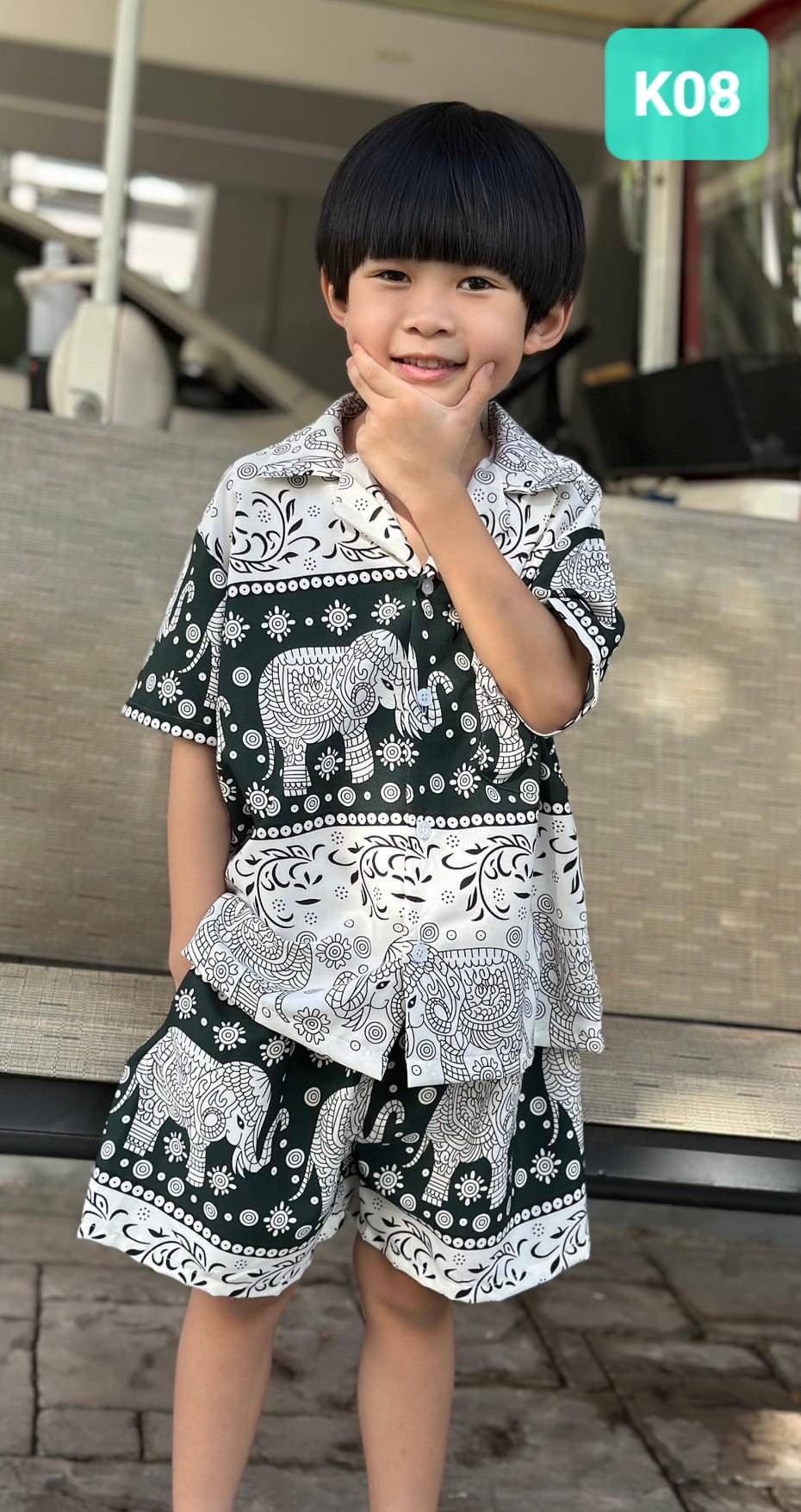 泰國 ??兒童大象沙龍套裝