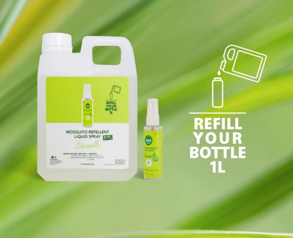 泰國 🇹🇭Smell Lemongrass 精油驅蚊補充液 1公升