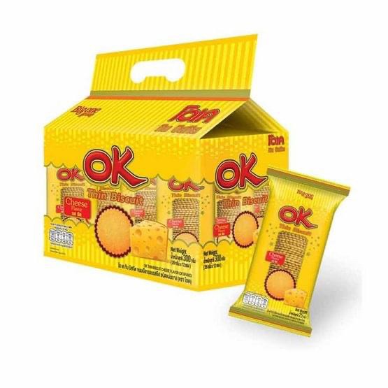泰國OK超薄起司風味薄餅300g