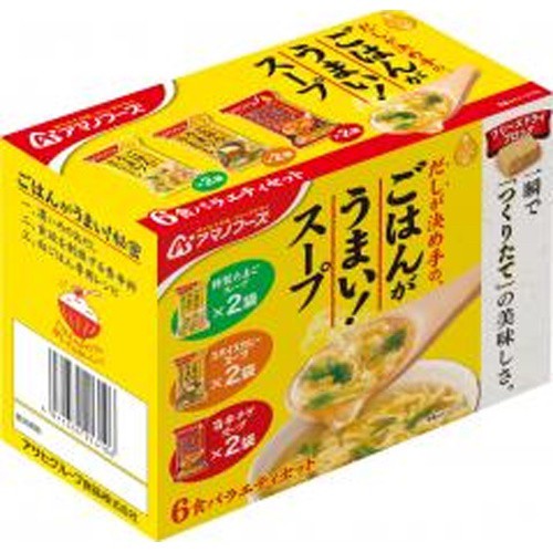 日本朝日 鮮味湯品套餐 6餐 x 12袋