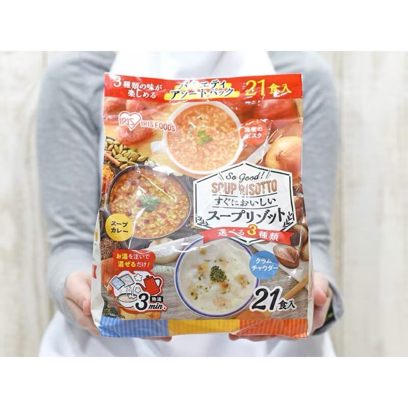 日本??好市多IRIS FOODS什錦即食湯燴飯21食入