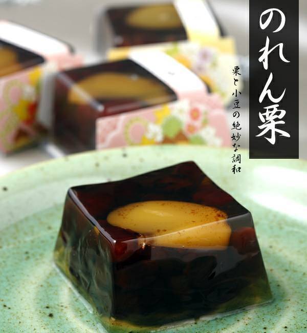 日本河內駿河屋 紅豆栗子羊羹(60gx8入盒)