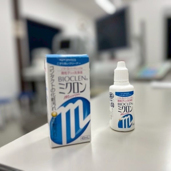 👁 日本🇯🇵BIOCLEN 微粒子搓洗式隱眼鏡清潔液 40ml