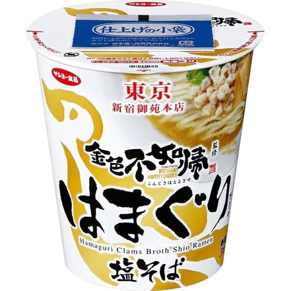 日清聯名限定 米其林一星拉麵名家《金色不如歸》蛤蜊鹽味拉麵 泡麵