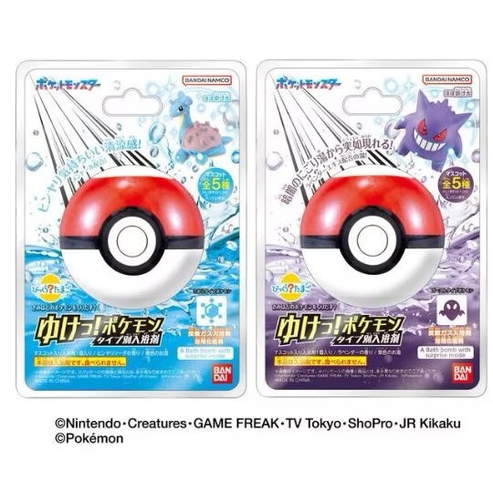 日本萬代 寶可夢入浴劑