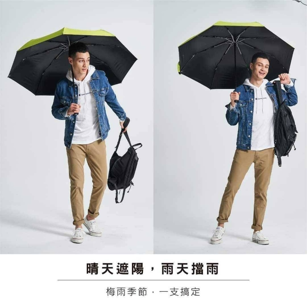 我們去旅行吧 27吋特大自動開收傘【顏色隨機】