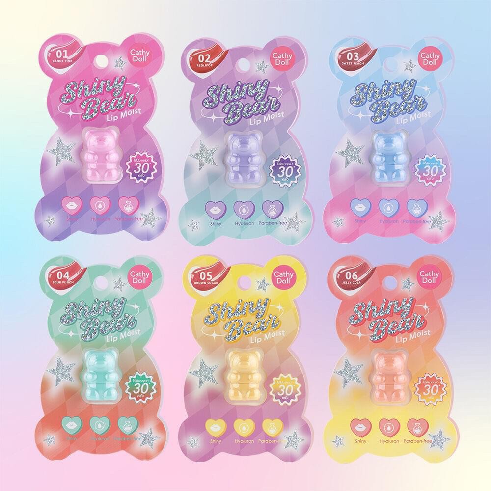 泰國🇹🇭Cathy Doll 小熊潤色保濕唇膏1.1g