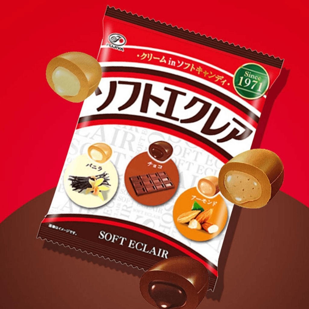 日本不二家經典軟心夾心糖93g