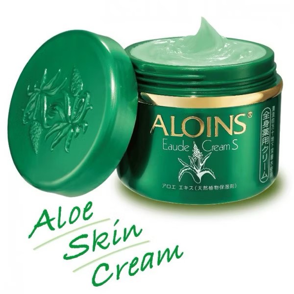 日本【ALOINS】 天然蘆薈乾裂保濕霜180g
