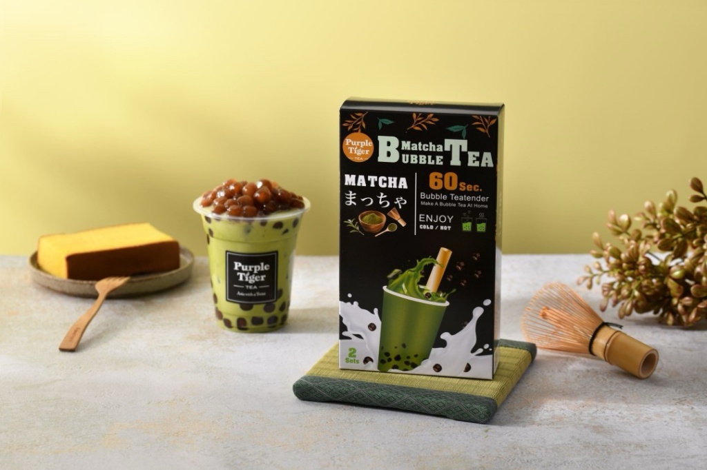 ?Purple Tiger-濃抹茶Q奶(2入/盒)