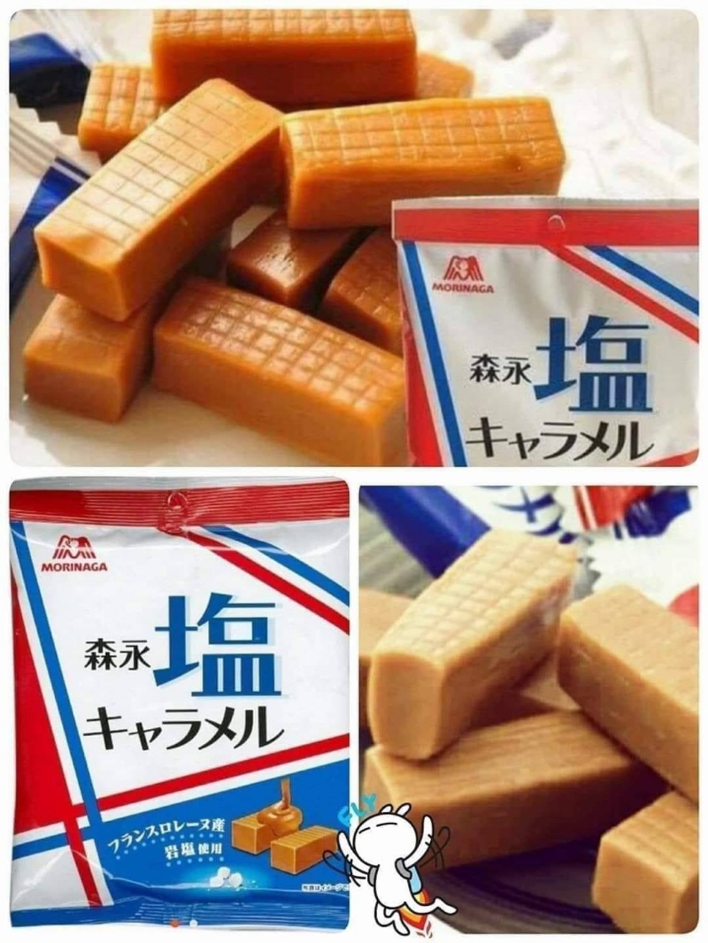 日本森永 鹽味牛奶糖 83g《一組兩包》