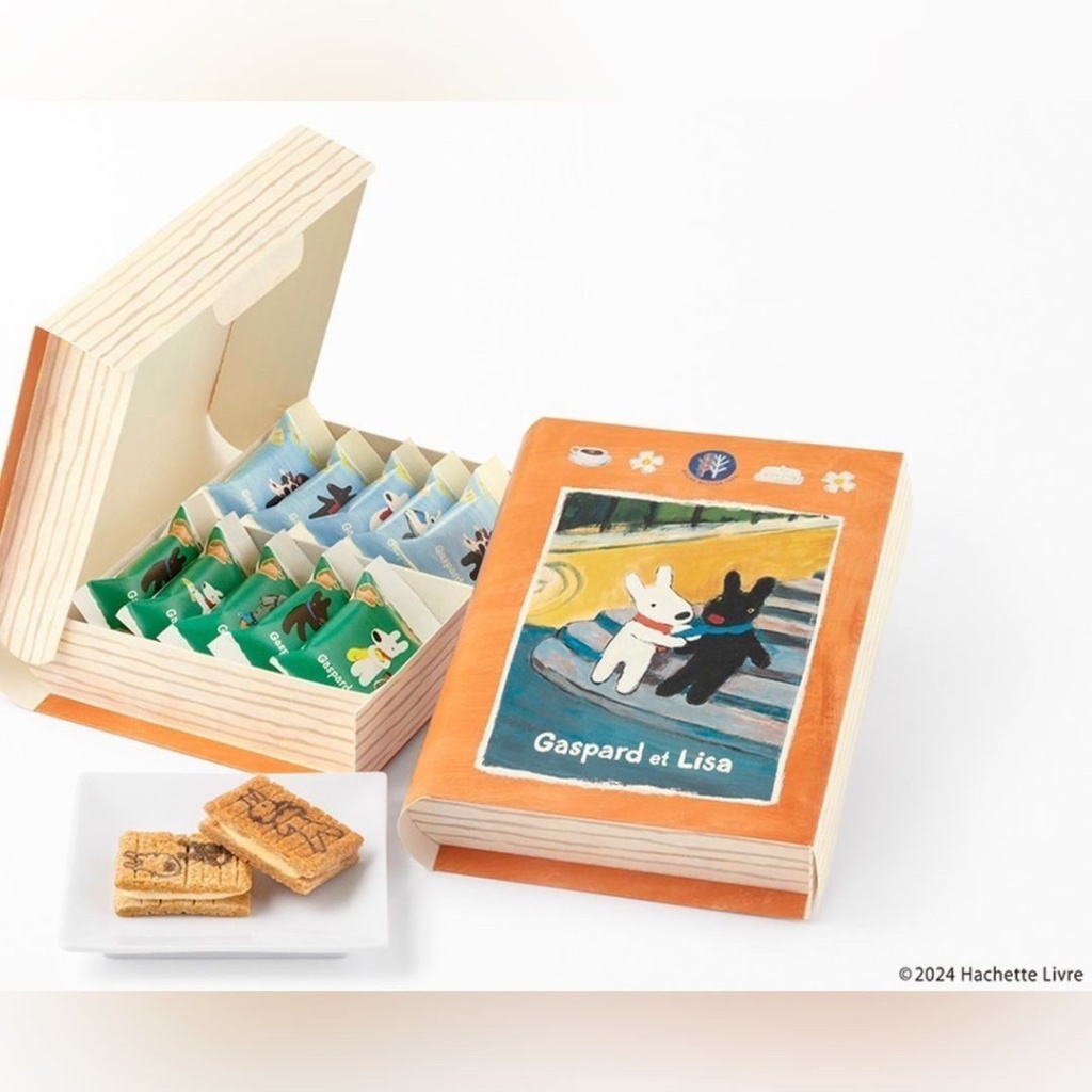 日本砂糖樹糖黃油樹麗莎和加斯帕德什錦禮盒