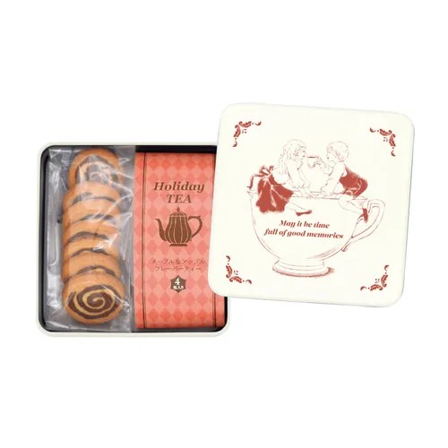 298348日本冬季假日茶與餅乾禮盒