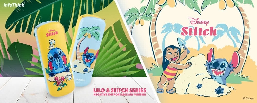 InfoThink 隨身項鍊負離子空氣清淨機-史迪奇