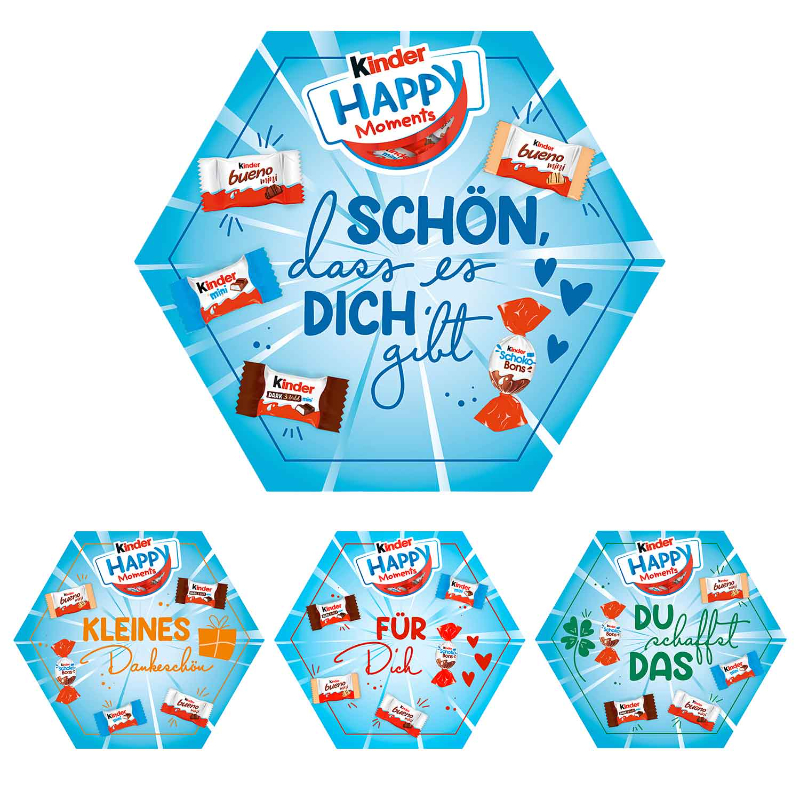 德國 🇩🇪 Kinder 健達 歡樂時光繽紛樂 綜合巧克力 161g 包裝隨機