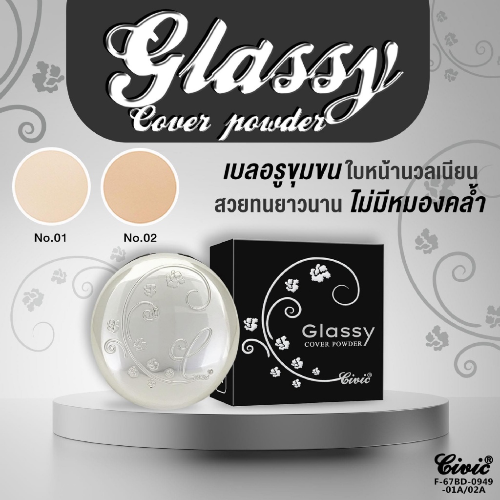 泰國??©️CIVIC玻璃封面粉?