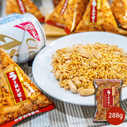 日本橫井 三角包花生點心麵 288g