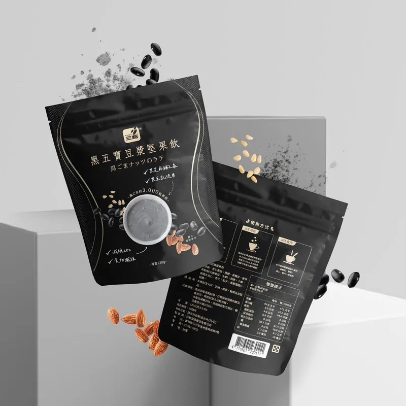 絕佳營養補給❗️SUNGIFT三機 黑五寶豆漿堅果飲 120g(袋裝)《一組兩袋》
