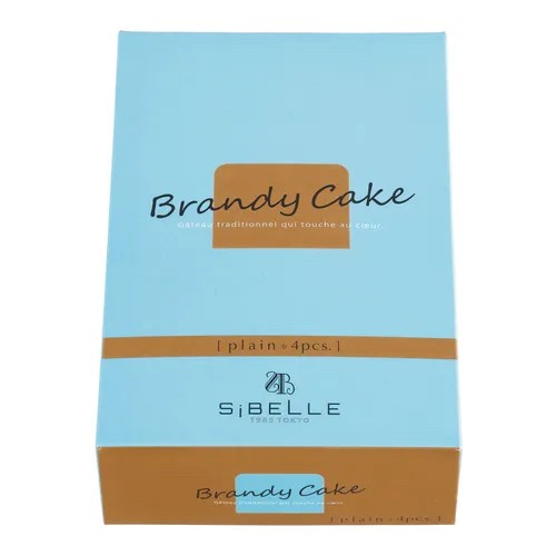 948967日本西武爾白蘭地蛋糕4入裝
